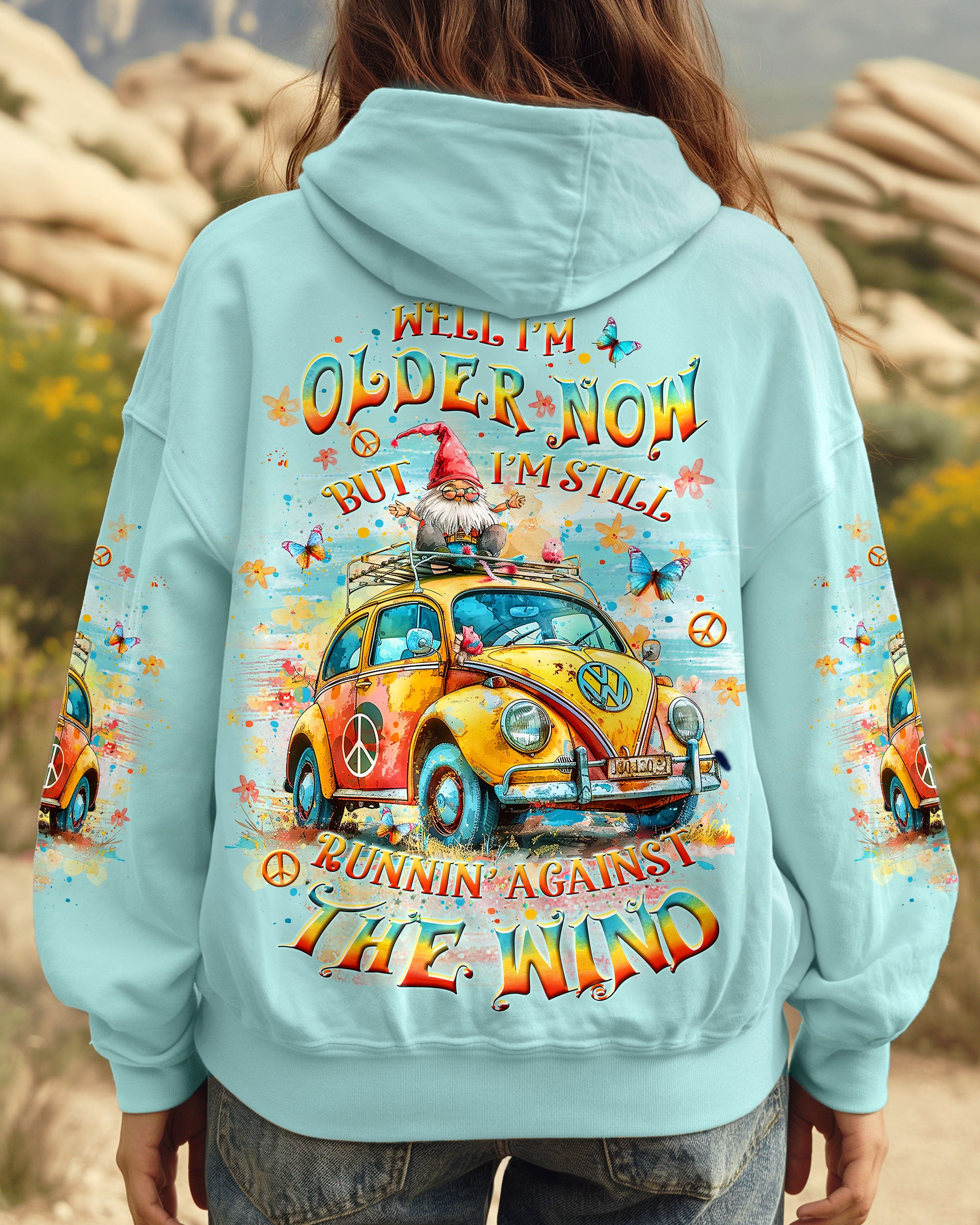 RUNNING AGAINST THE WIND ALL OVER PRINT - YHLT1608243