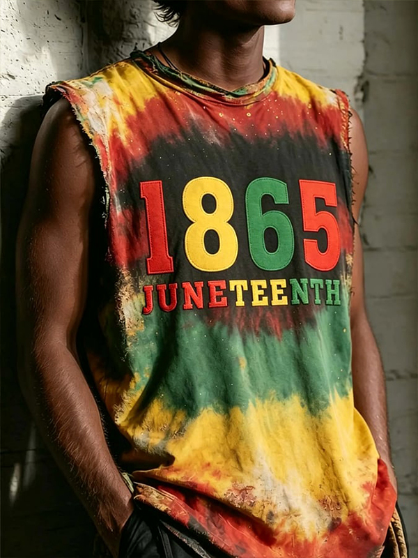 Men's 1865 Juneteenth Art Print Tank Top