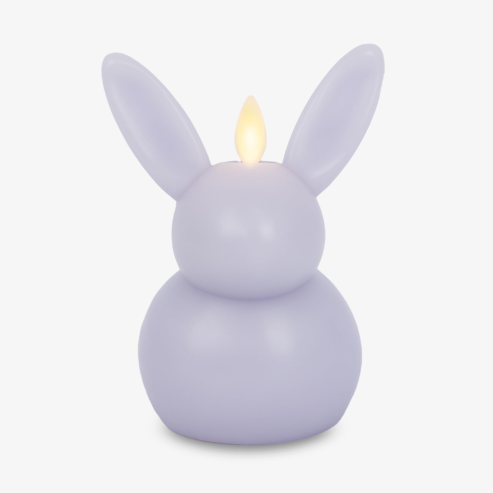 🐰✨Flickering LED Flame Bunny Candle - AA Batteries