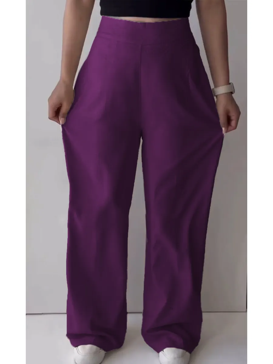 Women's Cotton and Linen Casual Pants