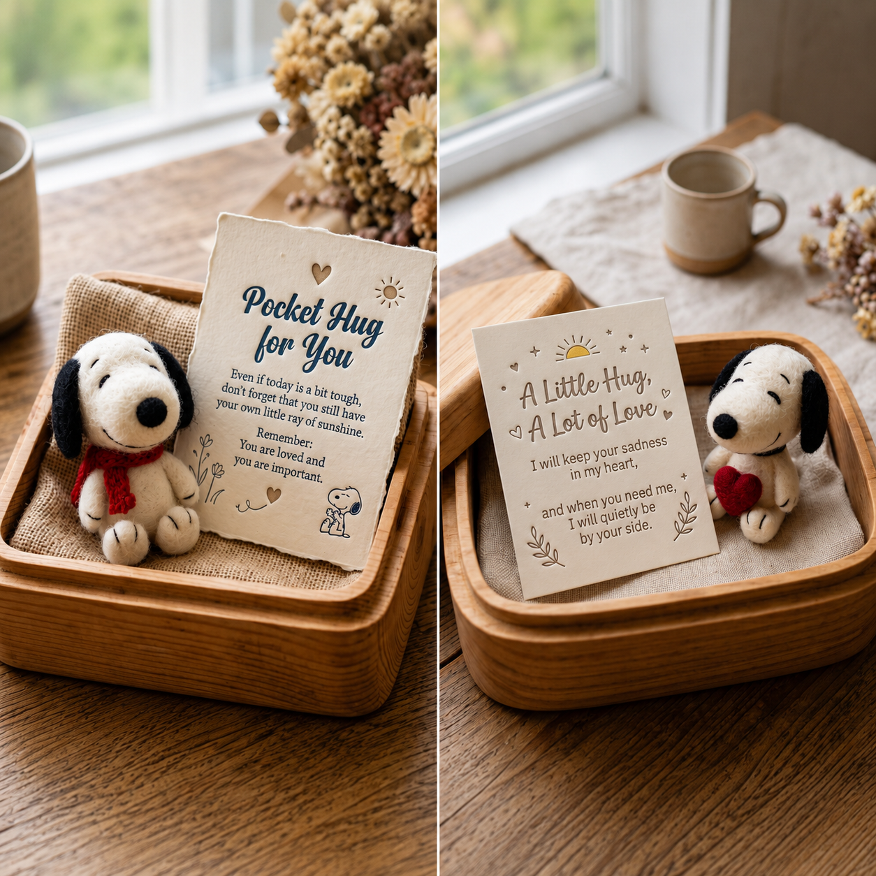 🐶❤️Spy Felt Pocket Hug Set
