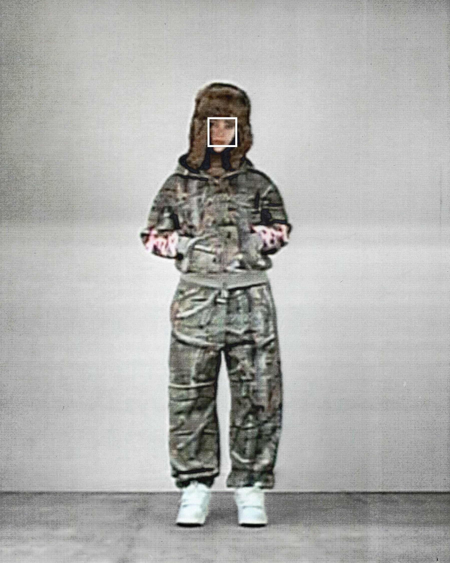 Malenin RIBBON Camo Hoodie