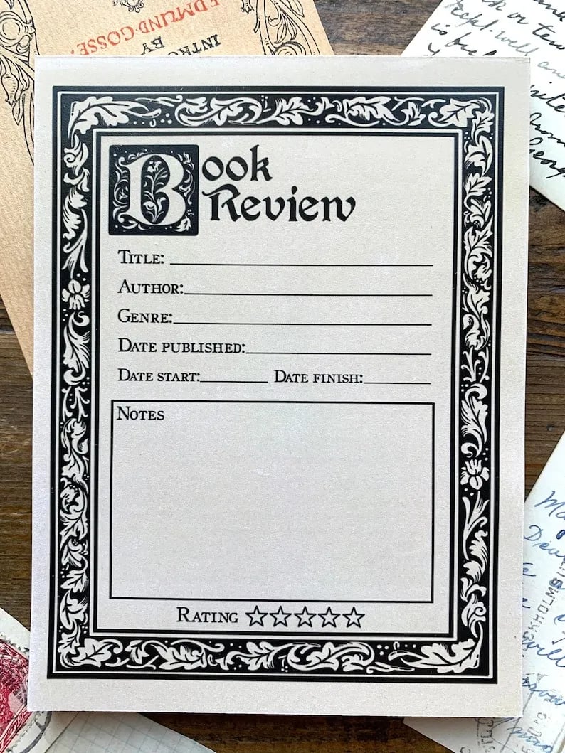 Medieval Notepad Series Stationery