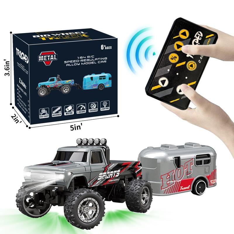 🔥Last 4 hours Sale: Save $30 -🚗OEIN Mini RC Monster Truck(🔥Buy 2 Free Shipping)