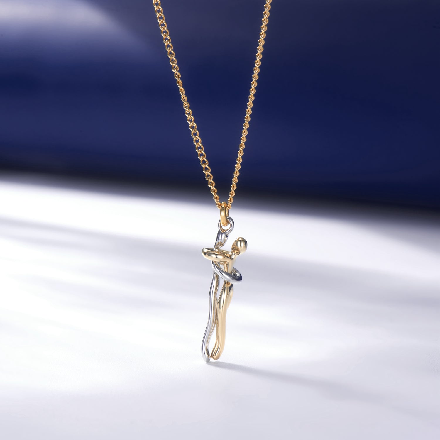Loveandcrafted Gold Hug Necklace