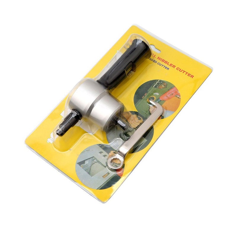 🔥LAST DAY 49% OFF - Nibbler cutter drill attachment double head metal plate