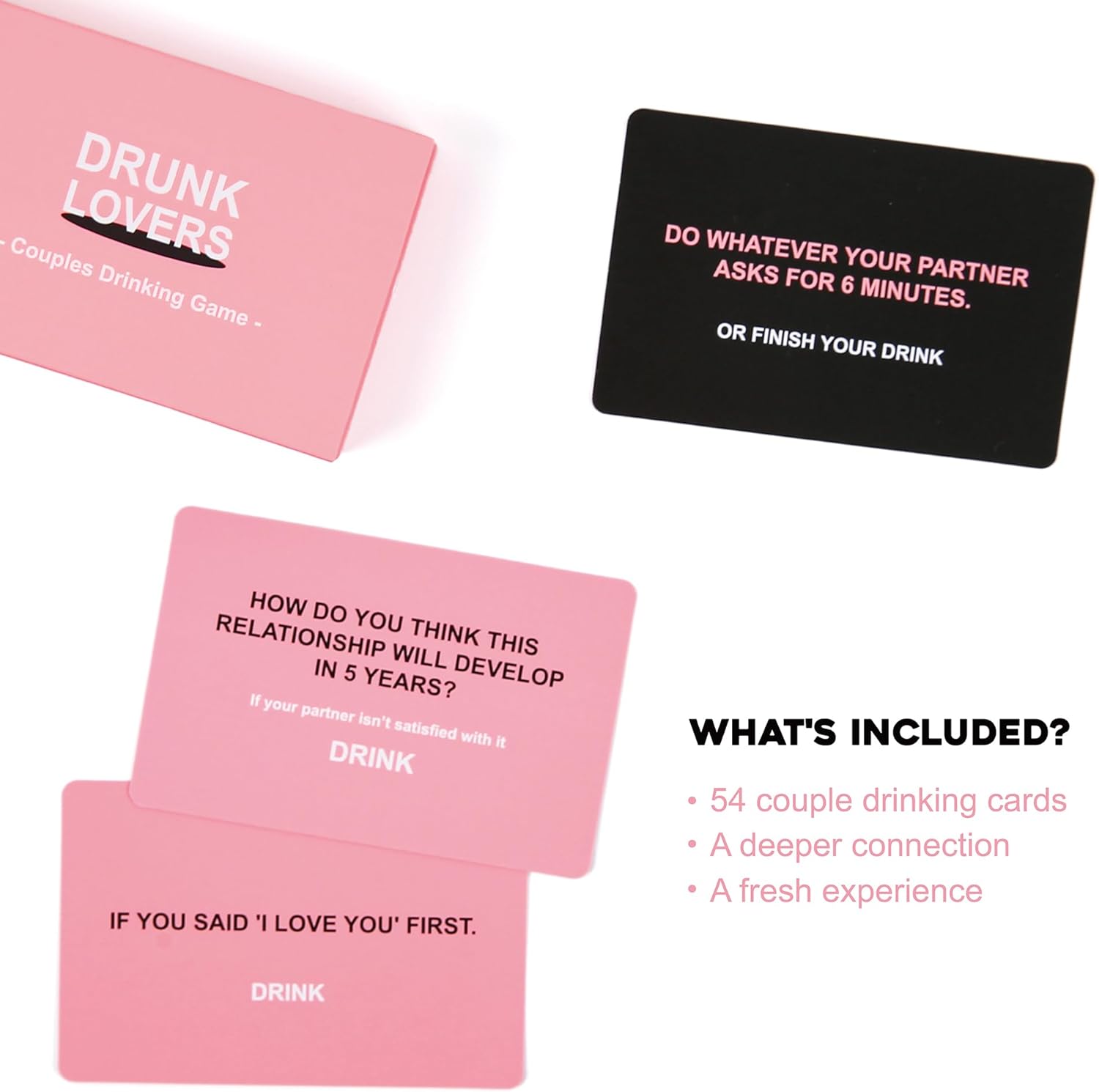 🔥Valentine's Day Sale 49% OFF - DRUNK LOVERS Game Cards