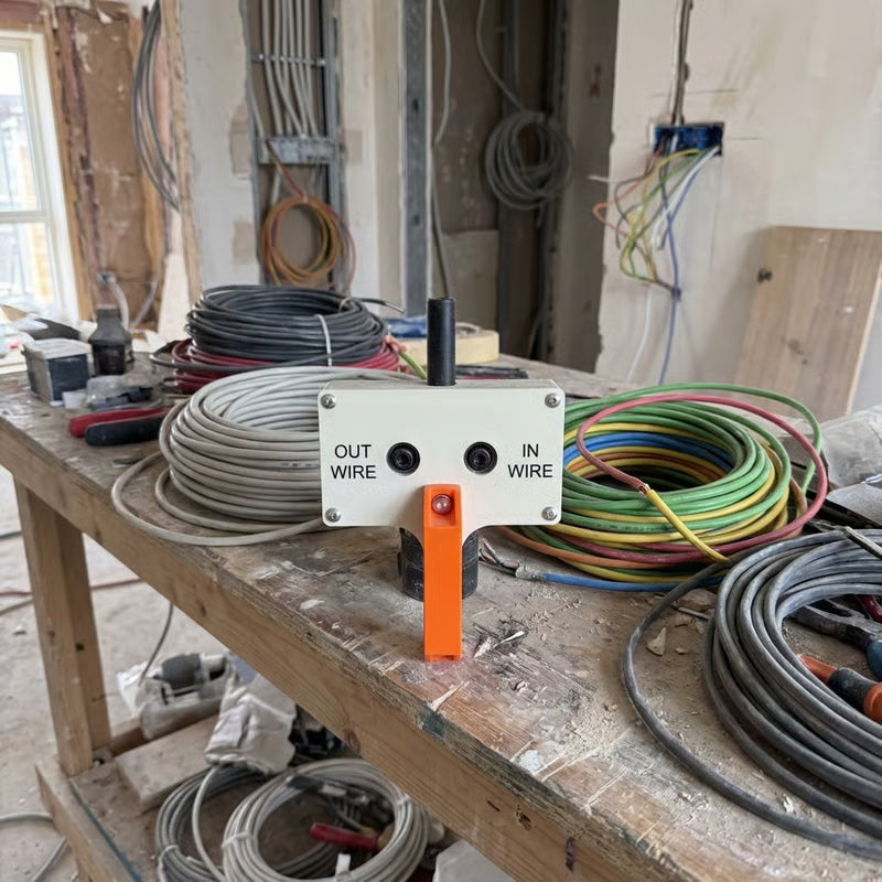 🔧 Efficient Cable Pulling Tool – The Ultimate Solution for Easy Wiring! ⚡📡