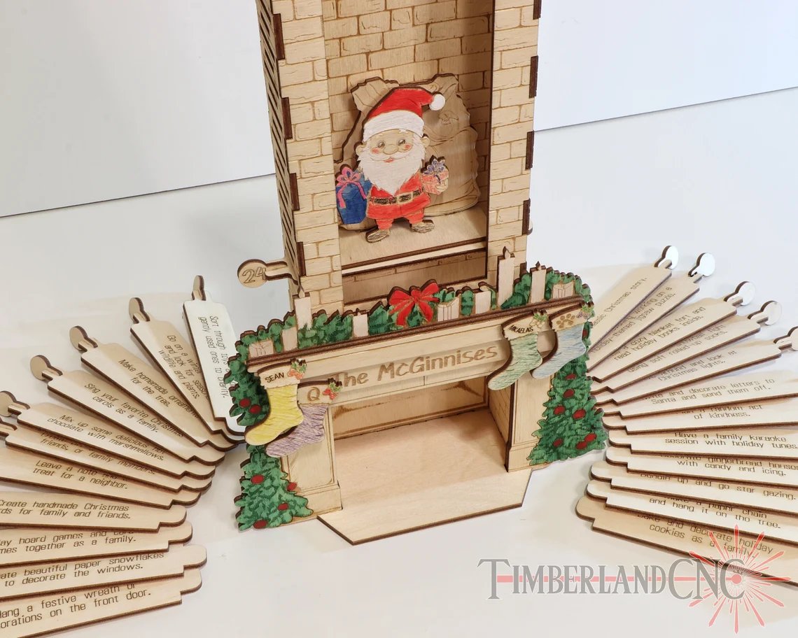 🎅Christmas Sale 49% OFF - 🎁Santa Chimney Advent Calander