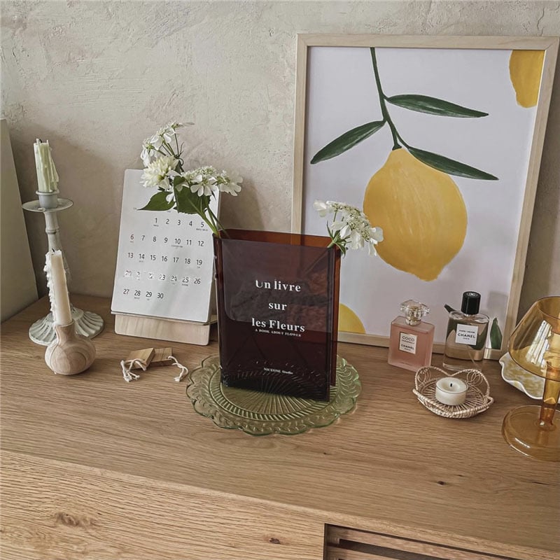 🔥LAST DAY 50% OFF - 📚💐💕Book Vase: Books About Flowers