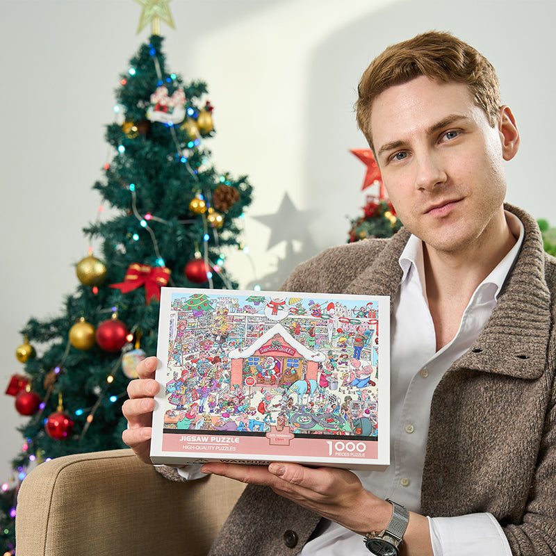 Awishday Advent Calendar Christmas Jigsaw Puzzles