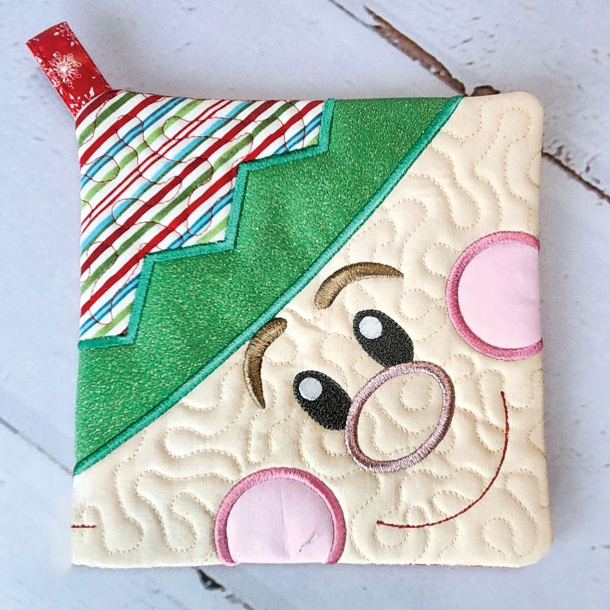 Christmas Face Potholders