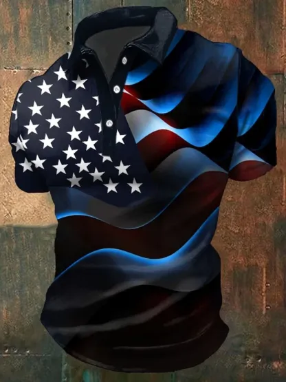 R.E.D. Friday Remember Everyone Deployed Men's Camo Polo Shirt | Patriotic Military Support Tee