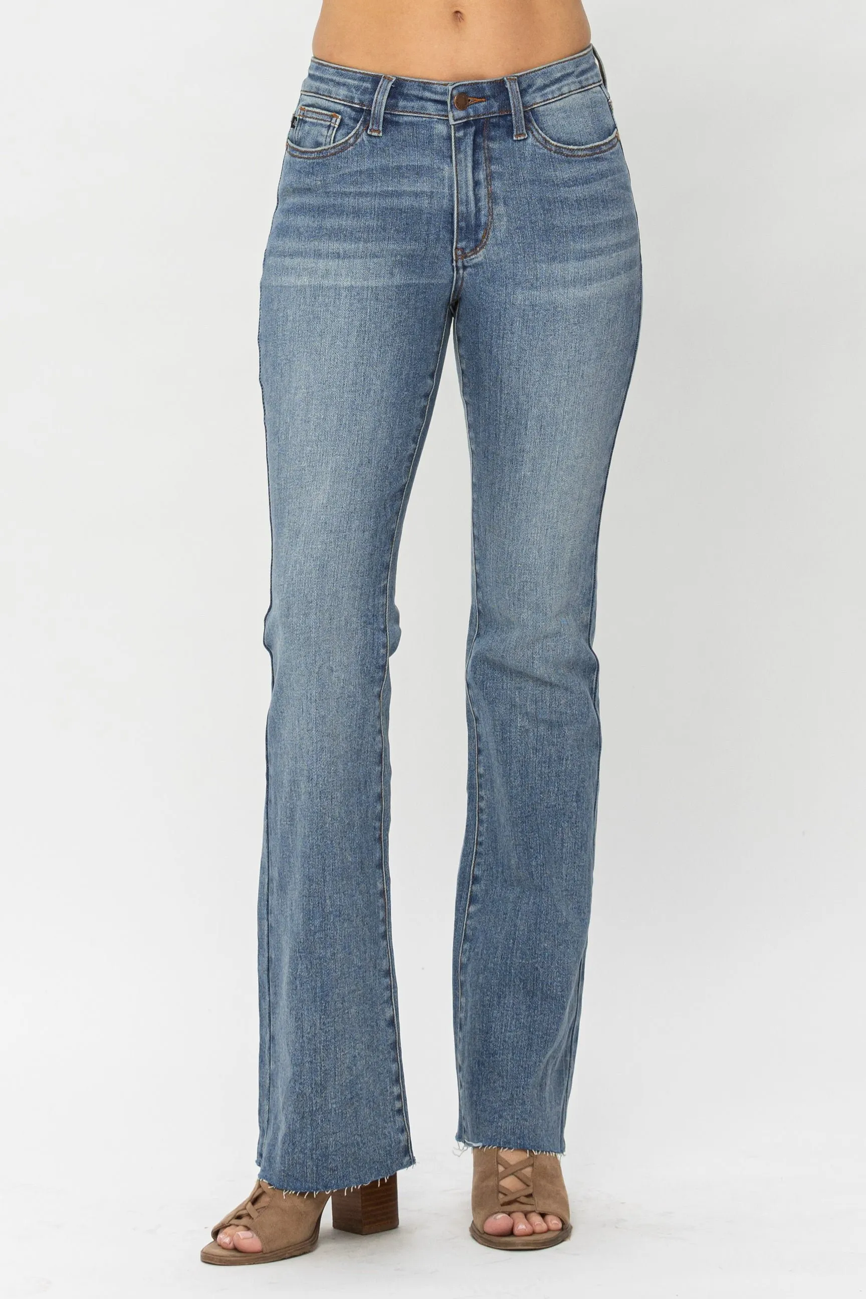 Judy Blue Mid-Rise Tummy Tuck Bootcut Jeans