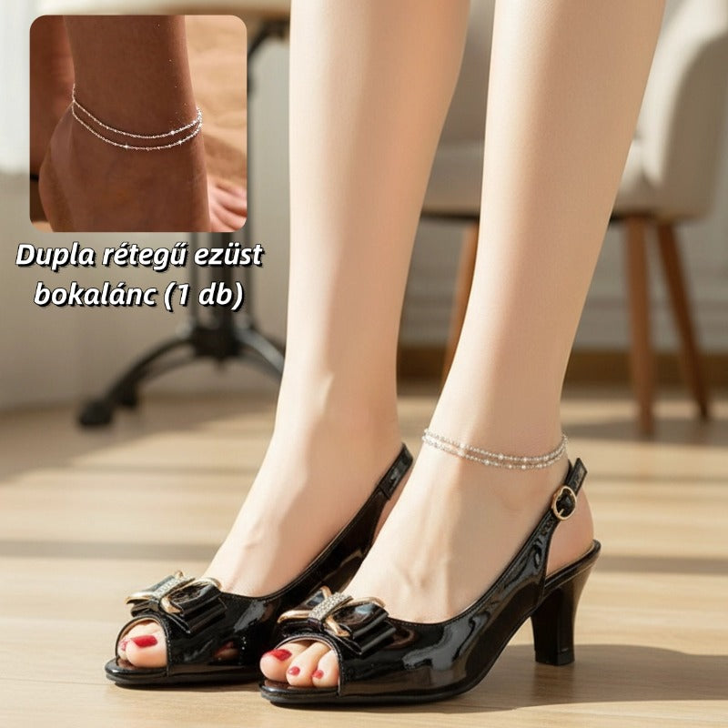 👡 Women's Elegant Shoes • Open-toe, ankle-strap, medium heel ✨