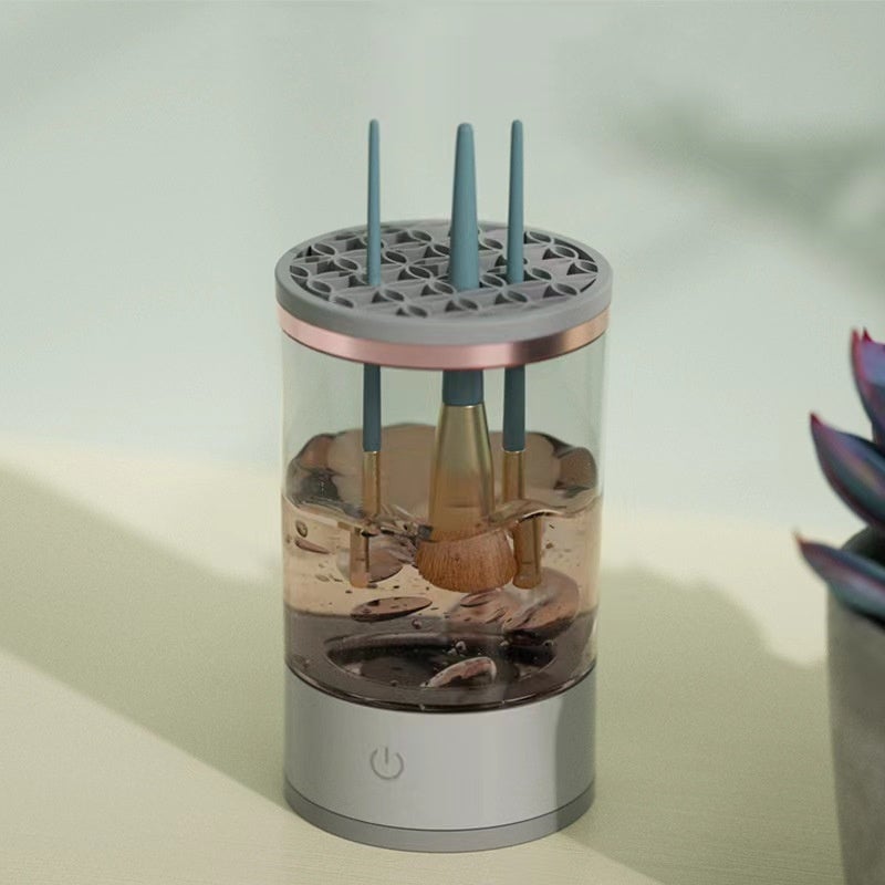 Electric Makeup Brush Cleaner, Makeup Brush Cleaner Machine, Makeup Cleaner, Brush Cleaner Fit for All Size Makeup Brush, Cosmetic Brush Cleaner, Beauty Tools, Great Gift for Her, Women, Girlfriend
