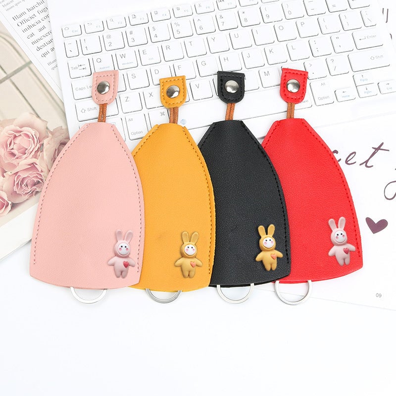 🔥LAST DAY 50% OFF - 🐰✨Cute Fruits PU Leather Key Bag