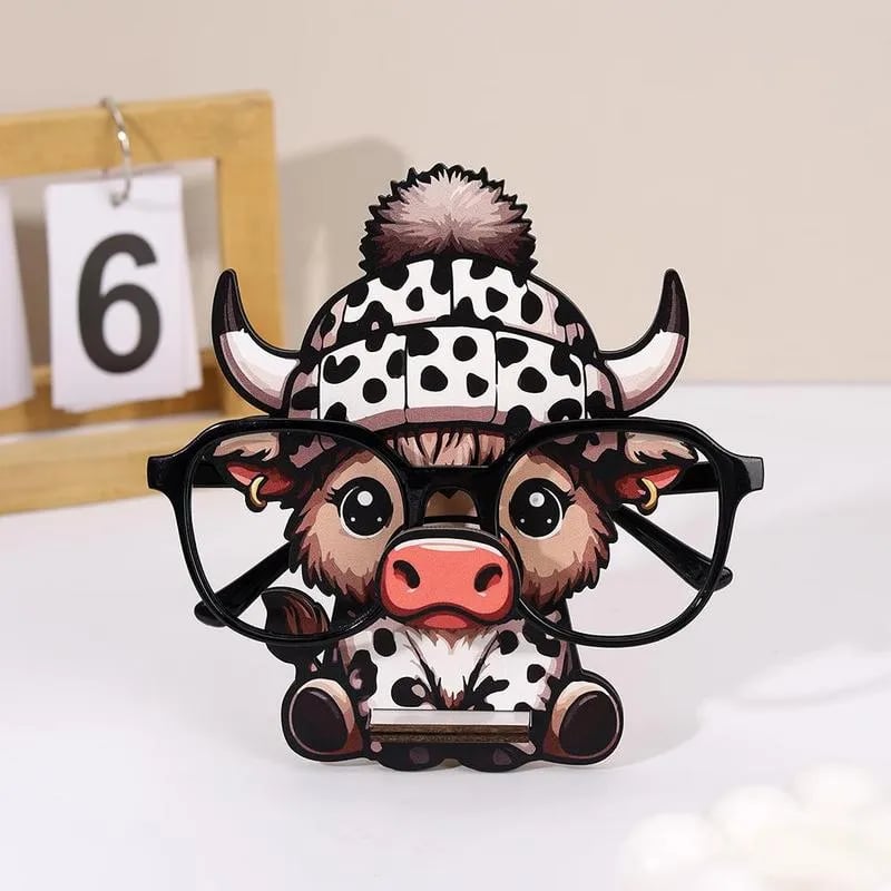 Wooden Animal Eyeglasses Frame