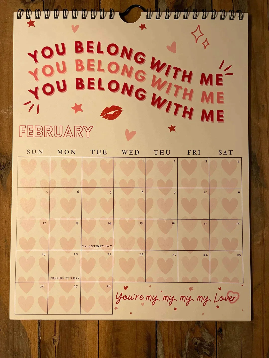 🎤Now we've dropped the 2025 TS Lyrics Calendar!