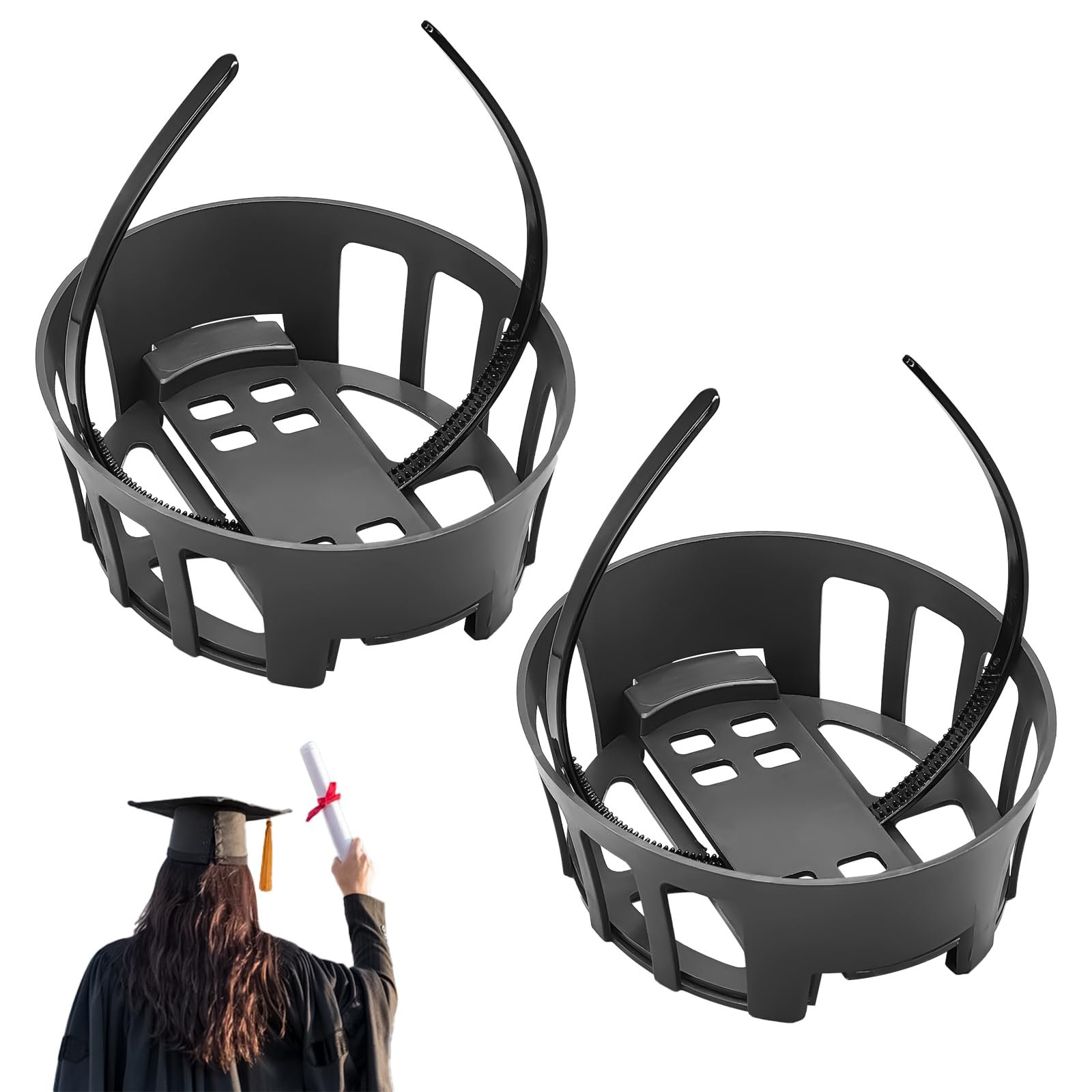 🔥Graduation Season Sale 50% OFF🎓2025 Graduation Cap Headband Secures Your Grad Cap for Graduates Gift