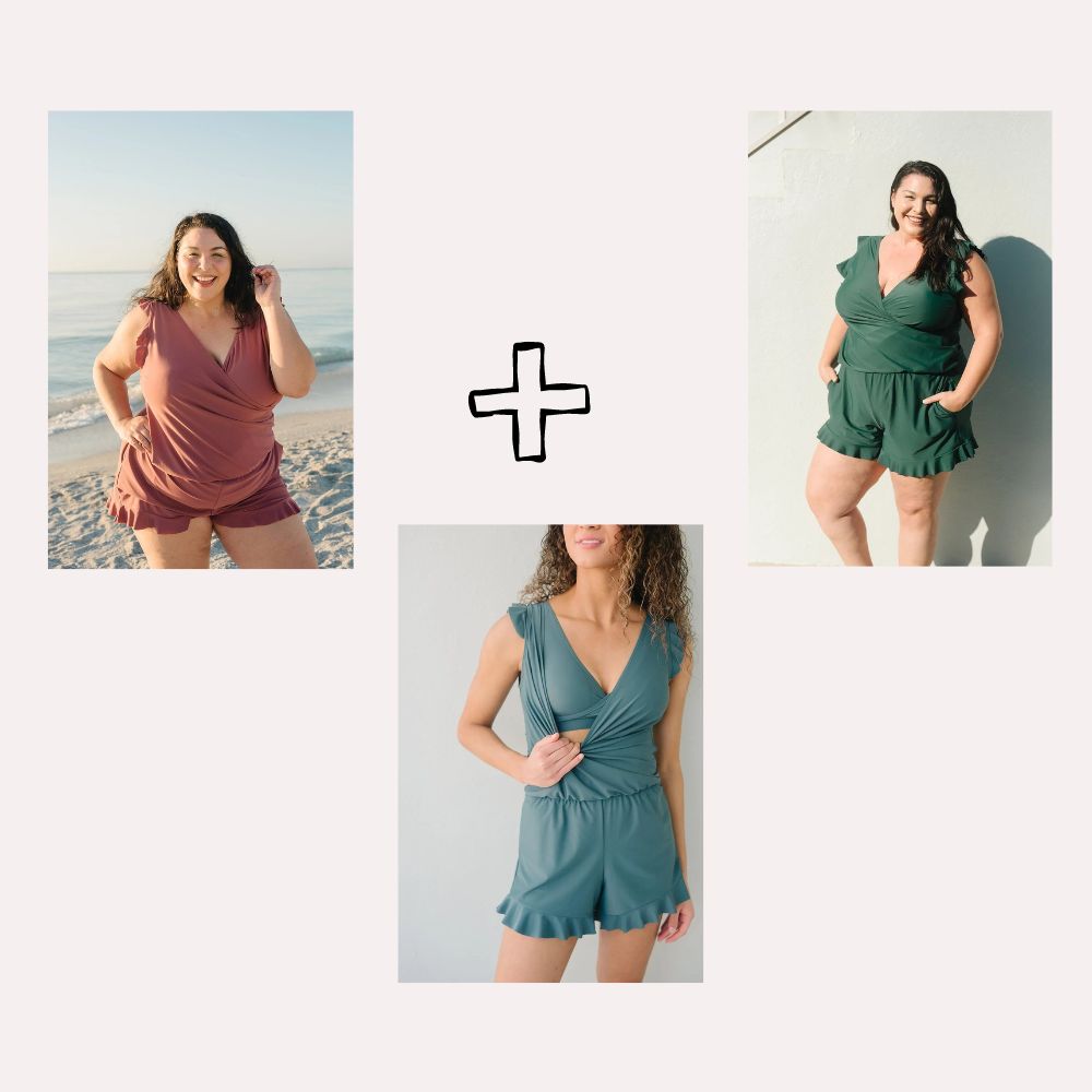 Stellwise LAST DAY 49% OFF🔥Built in bra and Leggings Swim Romper