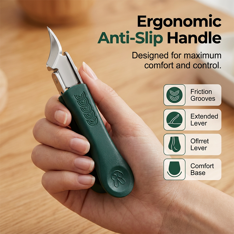 Wide-Jaw Toenail Clippers for Thick Nails