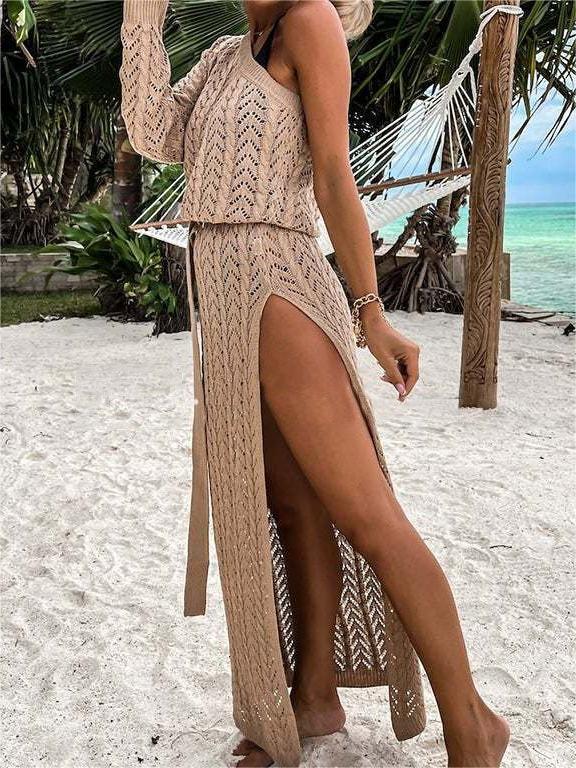 Women's Lover of The Sea Knit Crochet Cover-Up