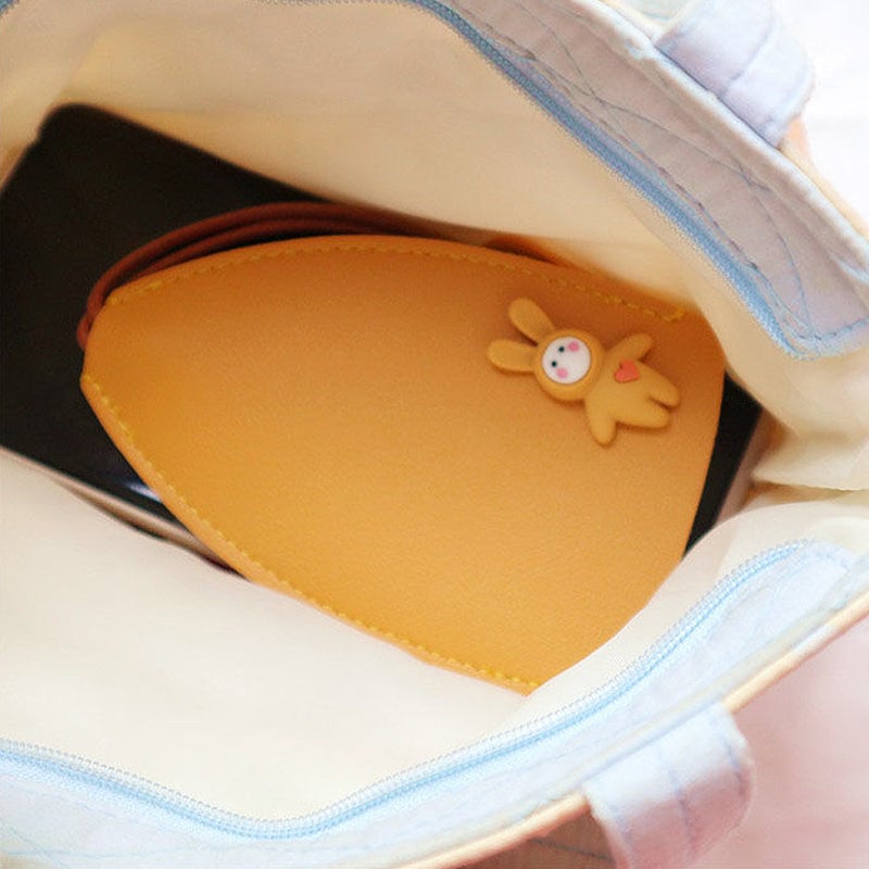 🔥LAST DAY 50% OFF - 🐰✨Cute Fruits PU Leather Key Bag