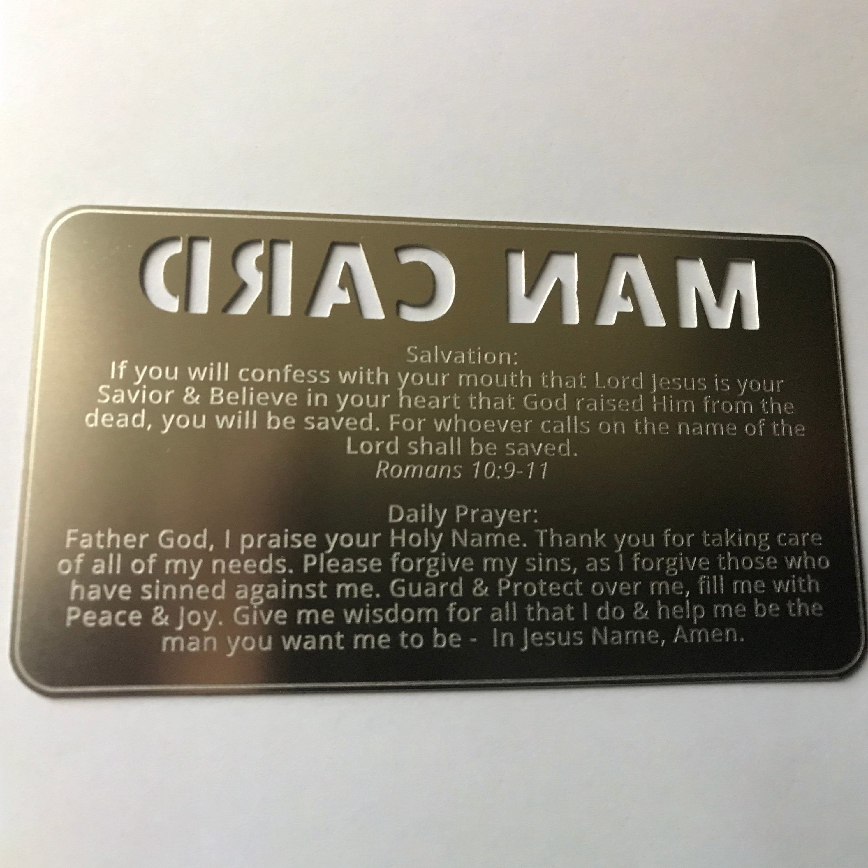 🔥LAST DAY 50% OFF - ✝️Men and Women Bible Verse Prayer Cards