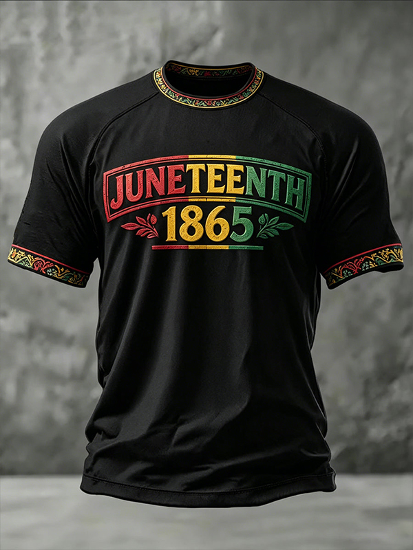 Men's 1865 Juneteenth Art Print T-Shirt