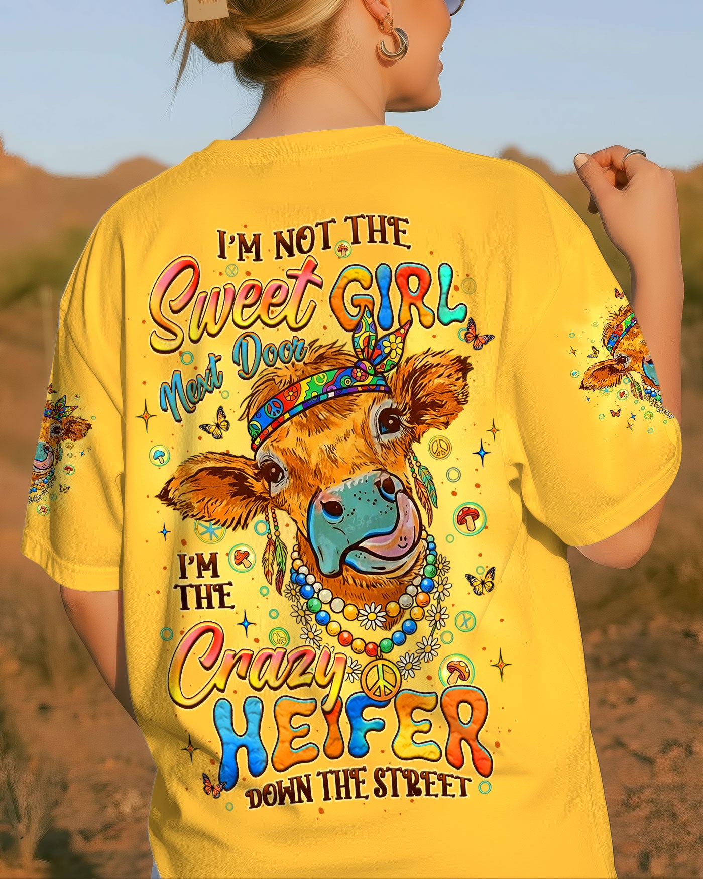 I'M THE CRAZY HEIFER ALL OVER PRINT - YHLT0701263
