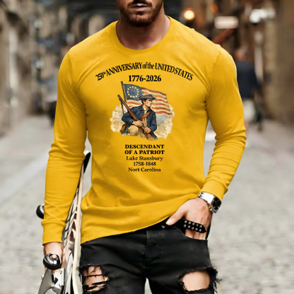 [Copy]Men's Retro 250th Anniversary of the United States Independence Day Cross Print Polo Shirt