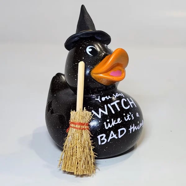 💥Halloween Pre - Sale 57% Off -🔥Witch Rubber Duck