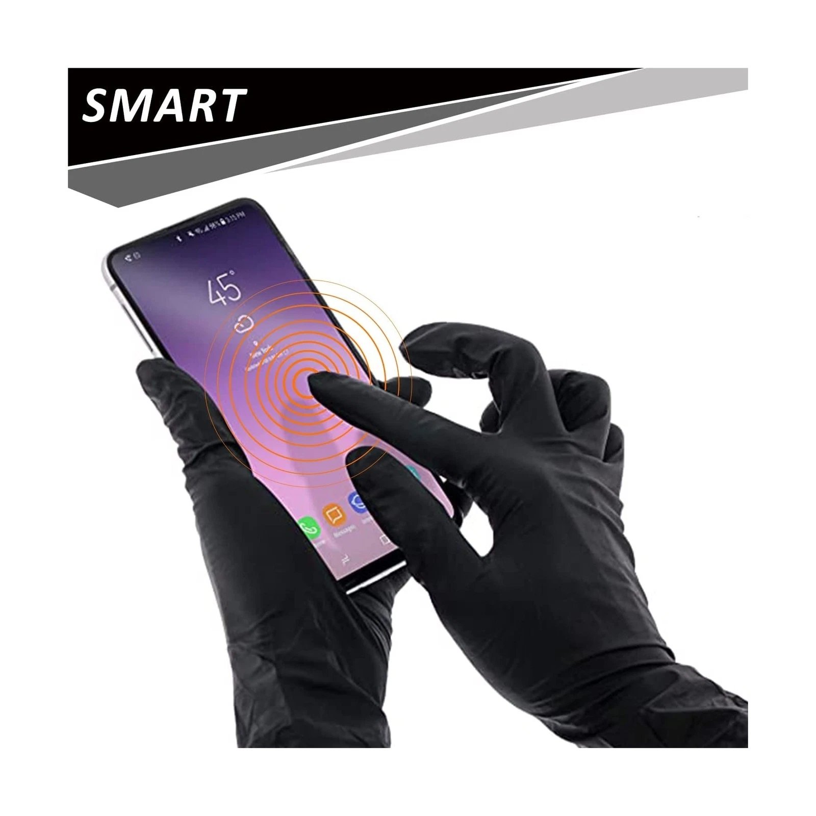 2026 New Years Sale - High Elastic Protective Rubber Nitrile Gloves