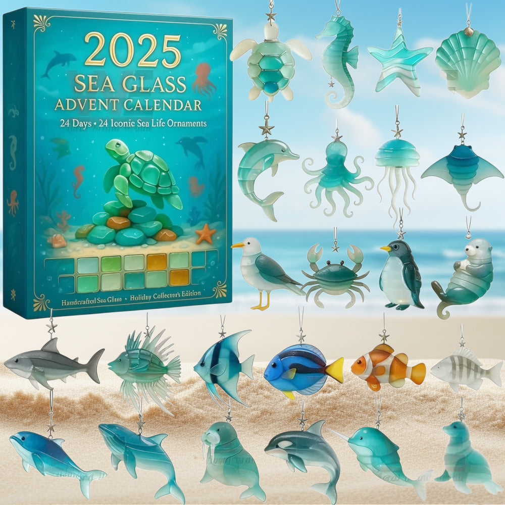 2025 Sea Glass Christmas Advent Calendar