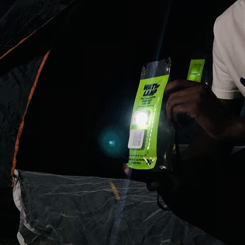 SaltWater LED Camping Lamp – Powered by Nature, Ready for Anything 💧💡