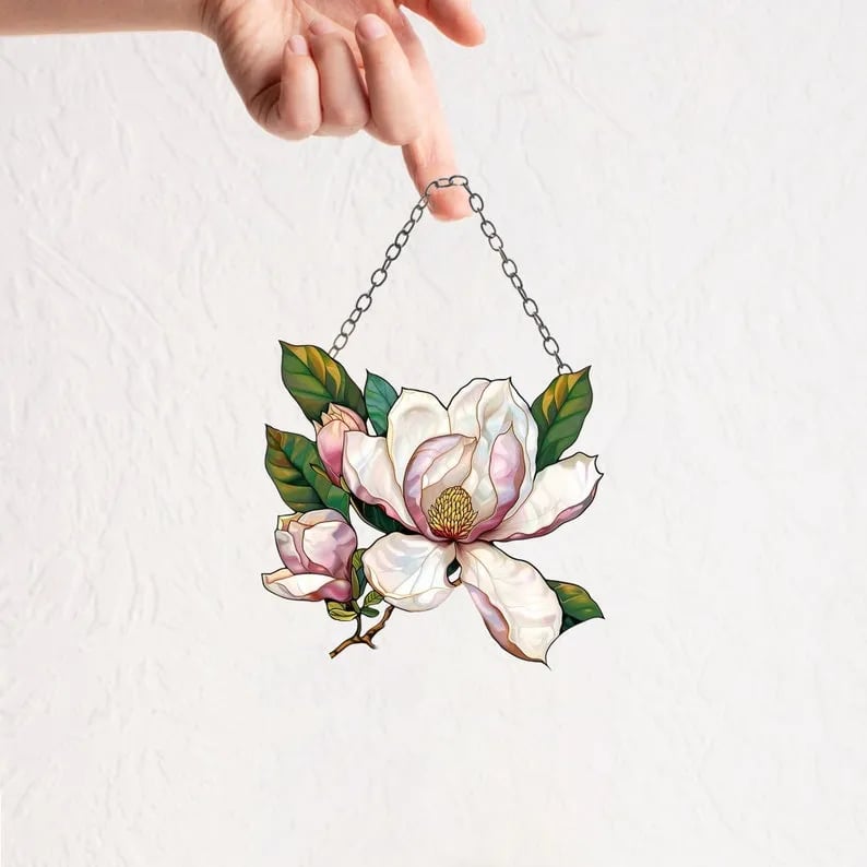 🔥LAST DAY 50% OFF - 💐 Art Flower Basket Pendant 🏡