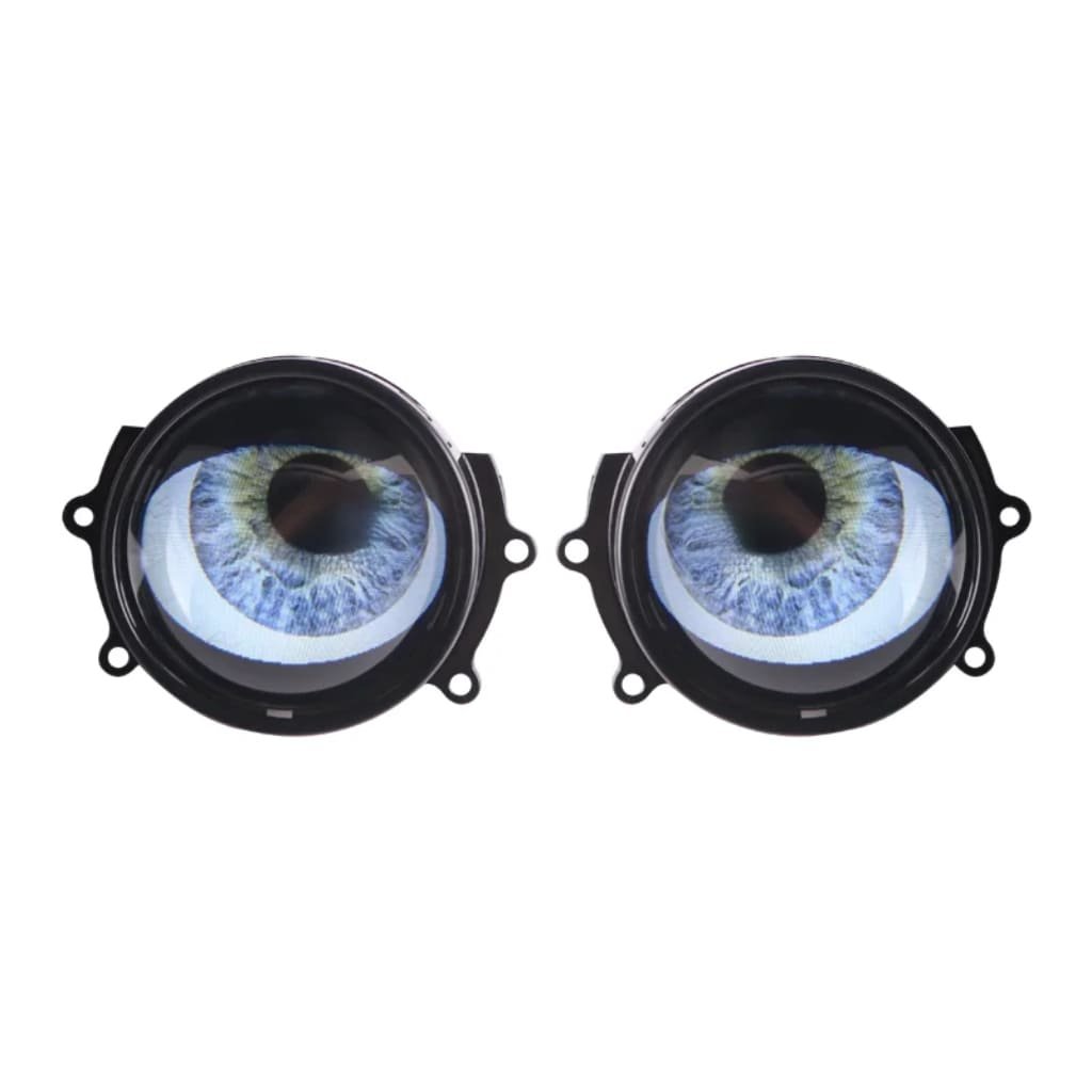 Synced Programmable Devil Eyes Lens with Remote