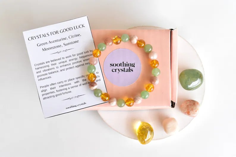 💕✨Bringing GOOD LUCK Crystals Set