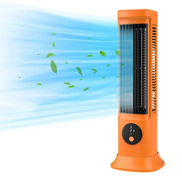 Desktop Bladeless Fan. Rechargeable Portable Air Conditioner 3 Speeds. Silent Table Tower Fan – Hot Sale 50% Off
