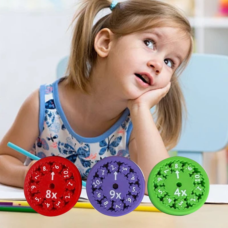 💡Math Fact Fidget Spinners📖-An educational spinning toy for learning arithmetic