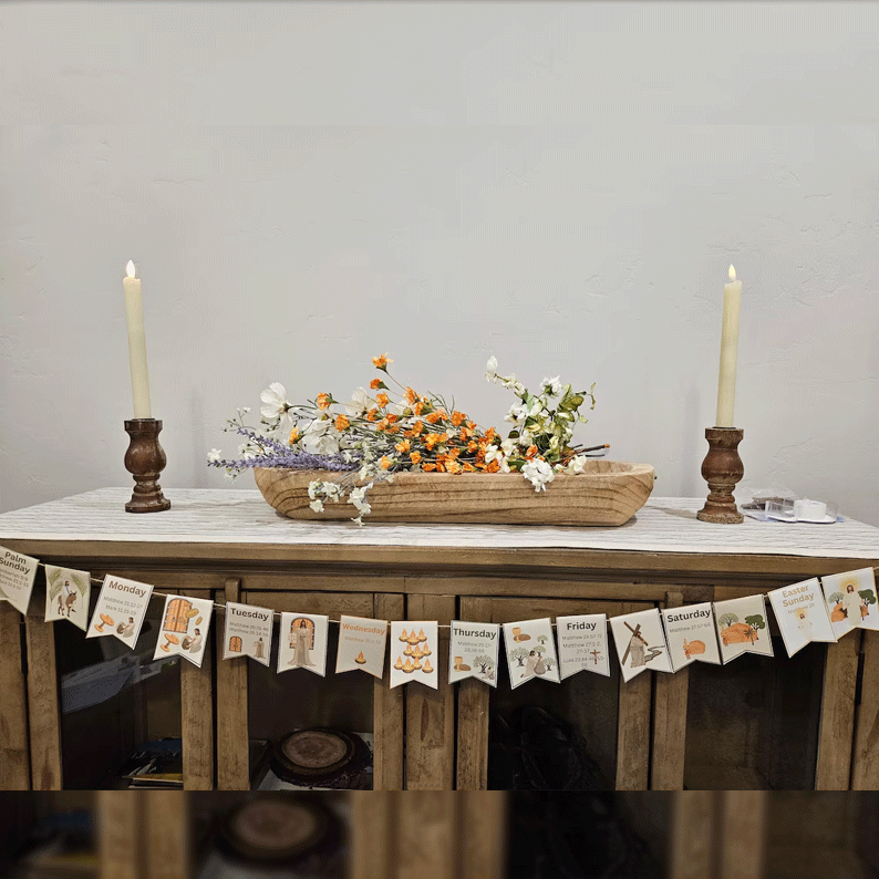 Easter Story Banner ✝️🌸🕊️