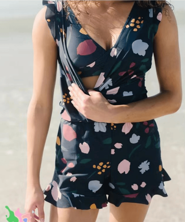 Stellwise LAST DAY 49% OFF🔥Built in bra and Leggings Swim Romper