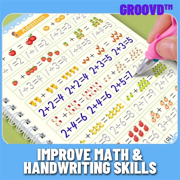 Thegroovd Magic Groove Books - Children’s Magic Copybooks