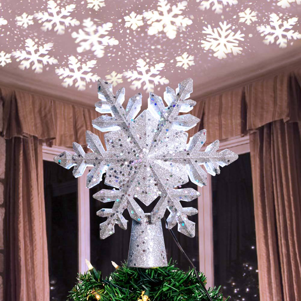 🎉Last Day 49% OFF🎁LED Christmas Tree Top Projection Lights Tree Lights