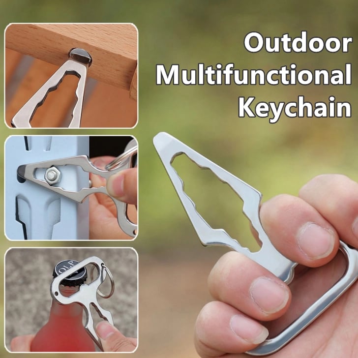 🔥2025 New Arrival - 49% OFF🔥Outdoor Multifunctional Keychain