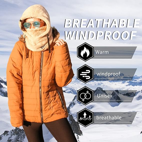 🔥The Best Christmas Gift🎁Sherpa Hood Ski Mask