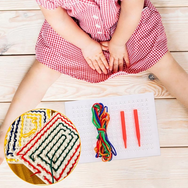 Sensory Threading Board