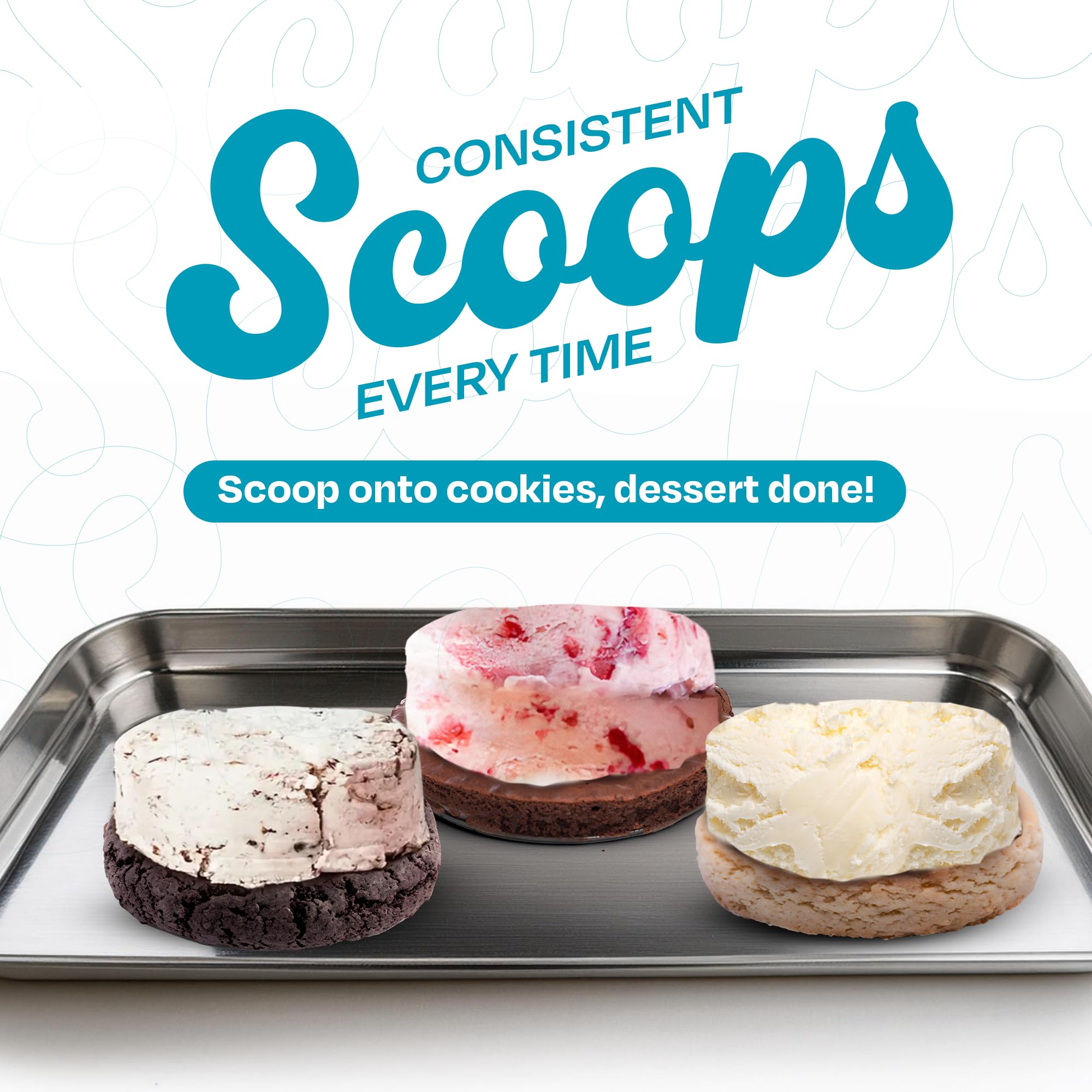 🔥Last Day 50% OFF - Easy Release Sandwich Ice Cream Cookie Scoop