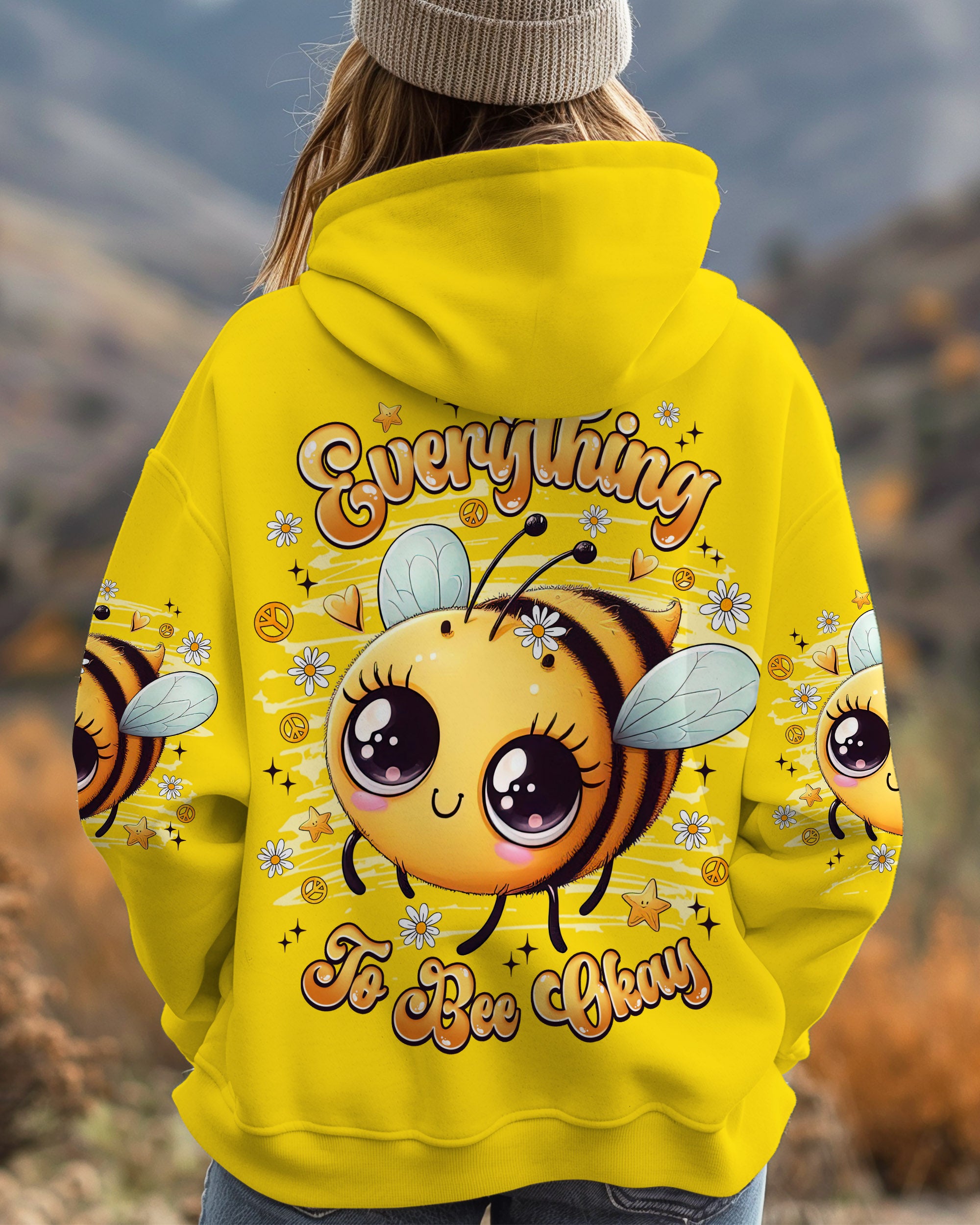 EVERYTHING WILL BEE OKAY ALL OVER PRINT - TLNZ2108251